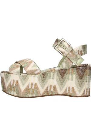 Missoni Zeppe in tessuto zig zag