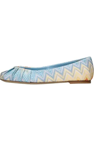 Missoni Ballerine in tessuto zig zag
