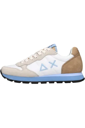 sun68 Sneakers modello Z35108 in pelle scamosciata e tessuto traspirante