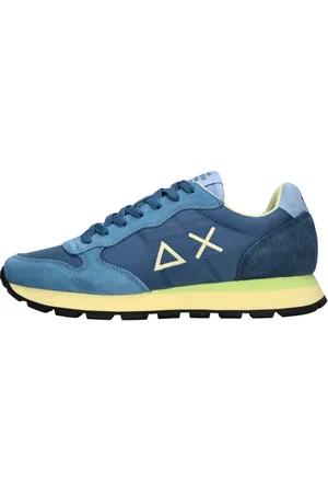 sun68 Sneakers modello Z35108 in pelle scamosciata e tessuto traspirante