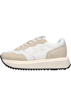 sun68 Sneakers modello Z35209 in pelle scamosciata e tessuto traspirante