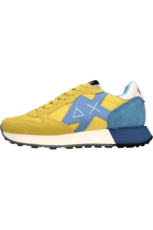 sun68 Sneakers modello Z35111 in pelle scamosciata e tessuto traspirante