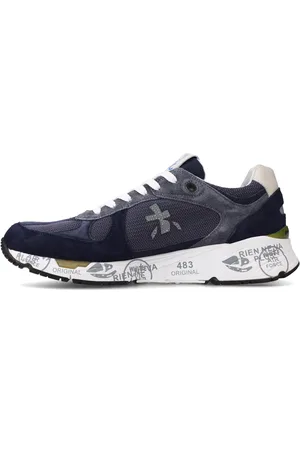 Premiata Sneakers in pelle scamosciata e tessuto