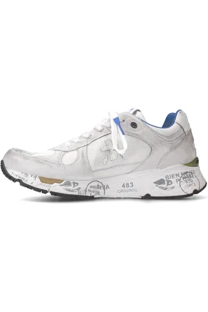 Premiata Sneakers in pelle scamosciata e tessuto