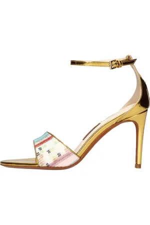 Missoni Sandali modello BELLE in pelle e tessuto