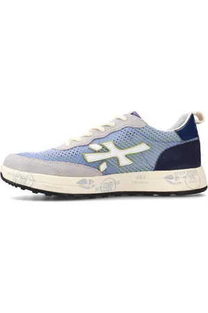 Premiata Sneakers in pelle scamosciata, tessuto e inserti in pelle