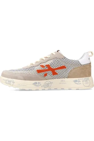 Premiata Sneakers in pelle scamosciata, tessuto e inserti in pelle