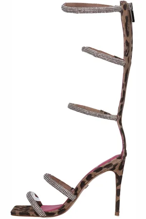 CARRANO Sandali in pelle e strass