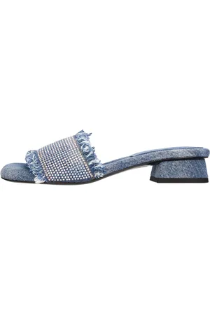 Ash Mules in tessuto e strass