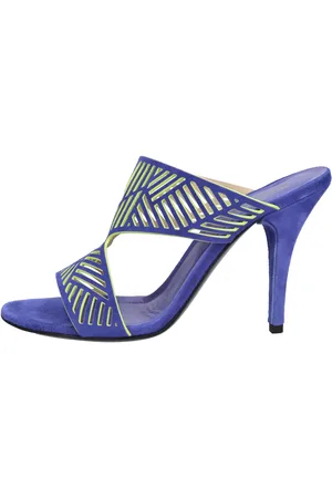 Fabi Mules in camoscio