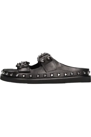 Ash Mules in pelle