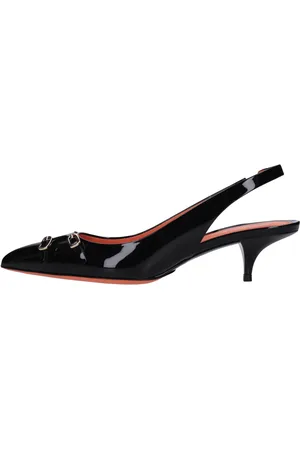 santoni Décolleté slingback in pelle
