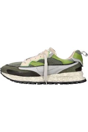 Hidnander Sneakers in pelle e tessuto