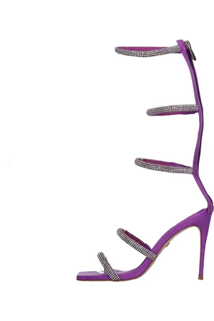 CARRANO Sandali in pelle e strass