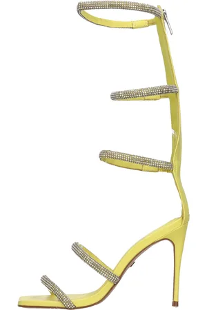 CARRANO Sandali in pelle e strass