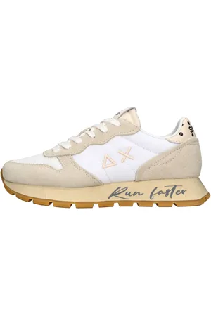 sun68 Sneakers modello Z35207 in pelle scamosciata e tessuto traspirante