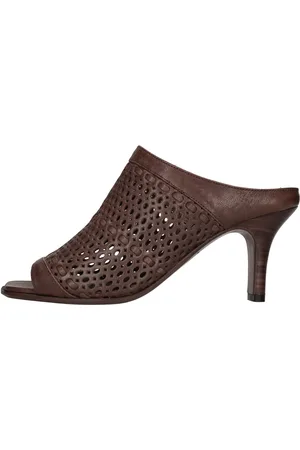 Pantanetti Mules in pelle
