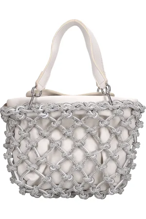 THEMOIRÈ Borsa in ecopelle e strass modello Kobo Knots