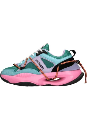 Bikkembergs Sneakers in camoscio, ecopelle e tessuto