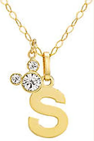 Disney Collana Bambino Gioiello Mickey Mouse Lettera S CG00000ZWLS-O.CS