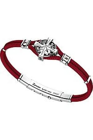 Zancan Bracciale Uomo Gioielli Kompass EXB862R-RB