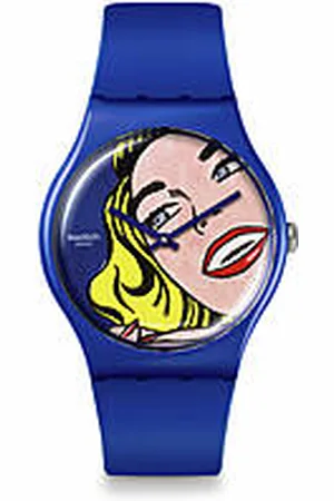 Swatch Roy Lichtenstein Pop Art Orologio Solo Tempo SUOZ352