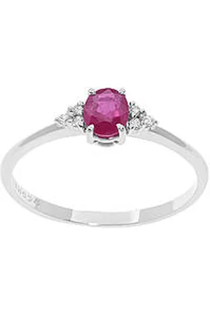 Comete Anello Diamante, Rubino Gioiello Donna Fantasia Di Colore ANB 2576