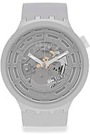 Swatch Orologio Bioceramic Grigio Big Bold SB03M100