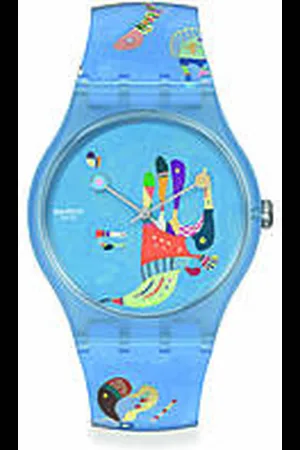 Swatch Kandinsky Centre Pompidou Orologio Unisex Solo Tempo SUOZ342