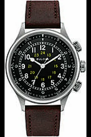 BULOVA Orologio Uomo Meccanico Military Vintage 96A245