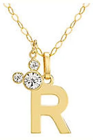 Disney Collana Bambino Gioiello Mickey Mouse Lettera R CG00000ZWLR-O.CS