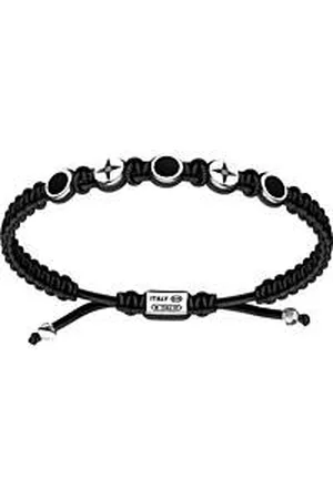 Zancan Bracciale Uomo Gioielli Infinity EXB842-NE