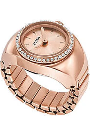 Fossil Anello Orologio Da Dito Colore Rosa ES5320