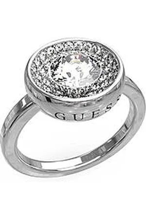 Guess Anello Cristalli Gioiello Donna Unique Solitaire JUBR03397JWRH52