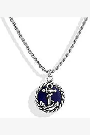 Boccadamo Collana 925 Con Pendente Uomo Polaris MGR098