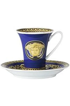 VERSACE Tazzina Porcellana Medusa Blue 19325-409620-14720
