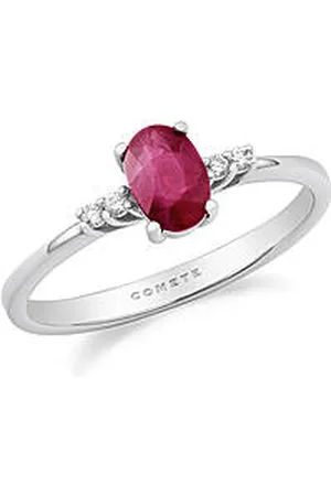 Comete Anello Diamante, Rubino Gioiello Donna Fantasia Di Colore ANB 2687