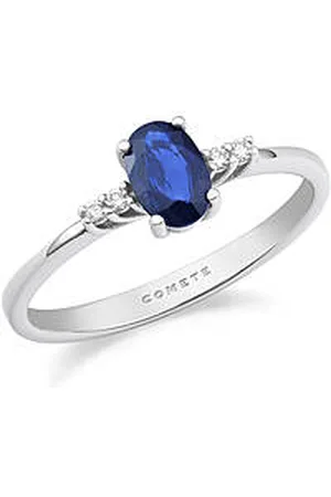 Comete Anello Zaffiro, Diamante Gioiello Donna Fantasia Di Colore ANB 2686