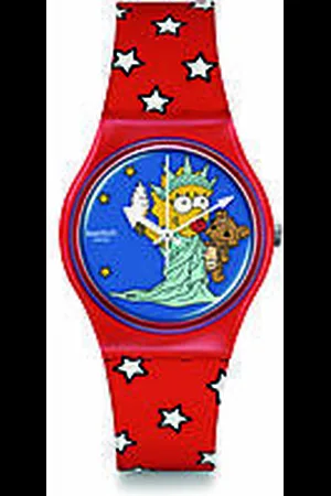 Swatch Orologio Al Quarzo Unisex The Simpsons Collection SO28Z120