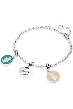 Family Story Bracciale Famiglia Donna Tiny Treasures FSY225BS-MF