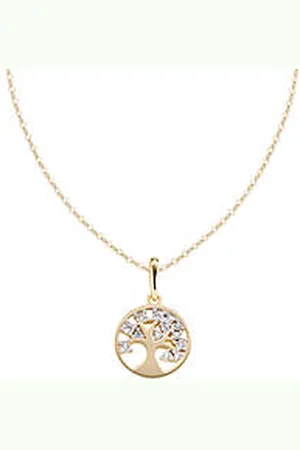 AMEN Collana Oro 9kt Con Pendente Donna CHP5241
