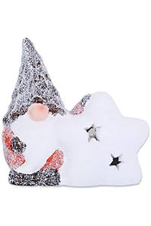 AD TREND Folletto Natalizio Natale Colore Bianco, Rosso, Nero 78016A