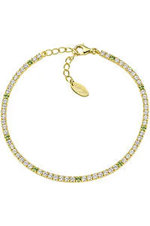 AMEN Bracciale Tennis Unisex 925 Gioiello Tennis BT7GOLB16