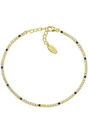 AMEN Bracciale Tennis Unisex 925 Gioiello Tennis Mania BT1G7BBL17