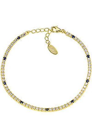 AMEN Bracciale Tennis Unisex 925 Gioiello Tennis BT7GBLB16
