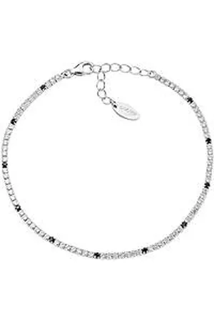 AMEN Bracciale Tennis Unisex 925 Gioiello Tennis Mania BT1B7BN17
