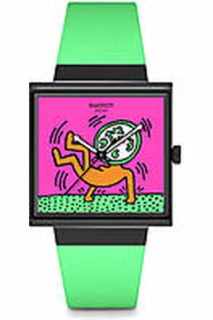 Swatch Orologio Bioceramic Verde Break Free SO34Z102