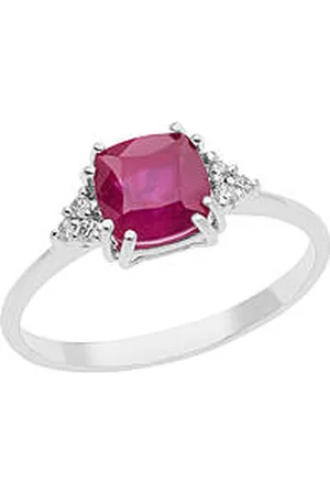 Comete Anello Diamante, Rubino Gioiello Donna Storia Di Luce ANB 2489