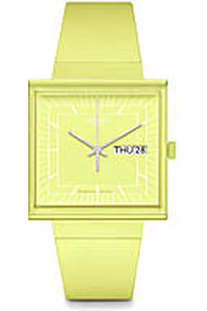 Swatch Orologio Bioceramic Giallo Bioceramic What If SO34J700