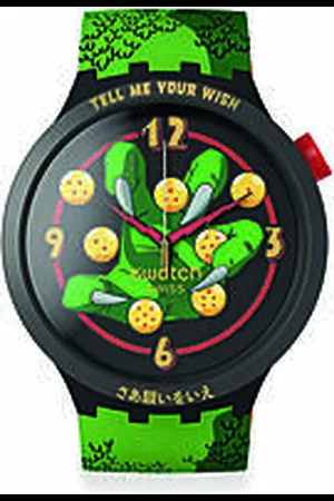Swatch X Dragonball Z Verde SB01Z102